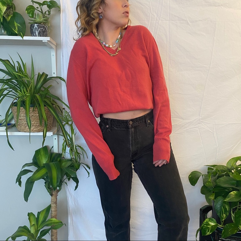 Pendleton Cashmere Vneck Sweater